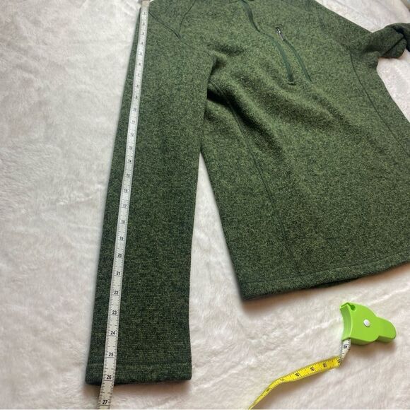 Woolrich Green 1/4 Zip Fleece Pullover Size Large - Picture 11 of 11